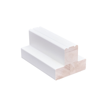 Componentes de persianas de madera de barra blanca