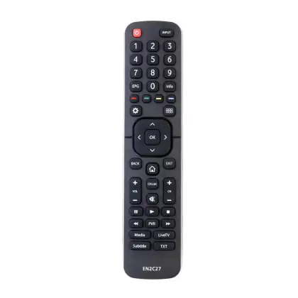 EN2C27 Remote Control for HISENSE TV with Media LiveTV Function