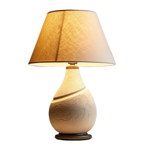 Moderne elegante Keramiktischlampe