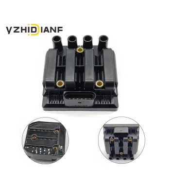 Upgraded Ignition Coil 06A905097 06A905104 307243 0040102029 for VW Jetta Beetle Golf Clasico L4 2.0L UF484