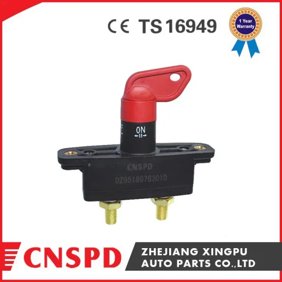 12v 24v 100a Heavy Duty Battery Isolator Switch with Dust Cap & Key
