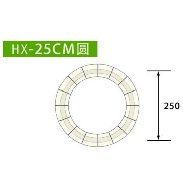High quality welding backing production