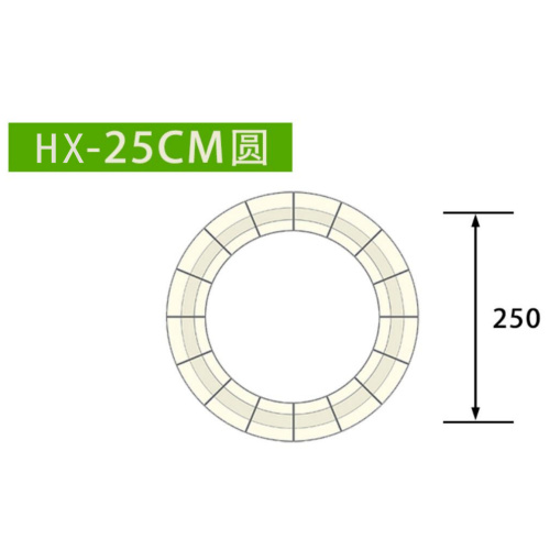 High quality welding backing production