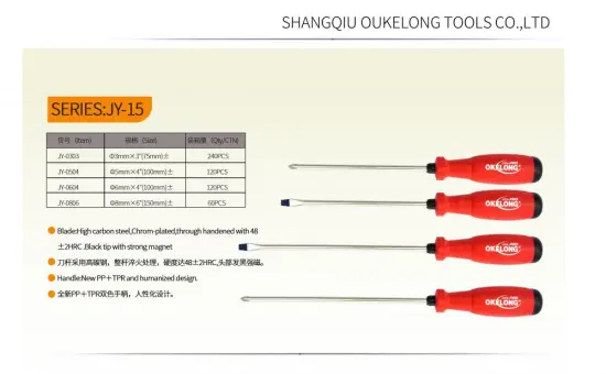 screwdrivers hand  tools <CRV>< TPR>