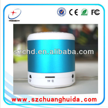 Bluetooth mini speaker with OEM design and electroplating with CE, RoHs, FCC