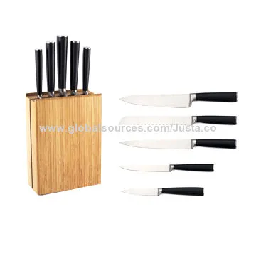 5pc stainless steel forged kitchen POM handle chef knives