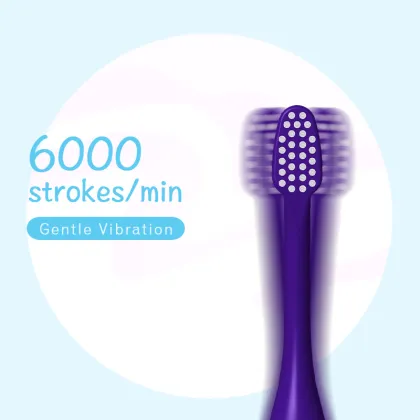 portable electric toothbrush silicone electric toothbrush