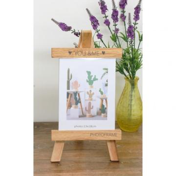 24085Acrylic frame in easel shape