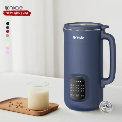 Modern Soybean Milk Machine with 12 Blades - Efficient Oat Milk Maker