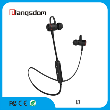 langsdom 2017 L7 metal sport bluetooth earphone blue tooth headset wireless blustooth earbud