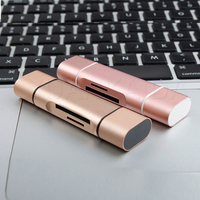3-IN-1 type c  card reader adapter