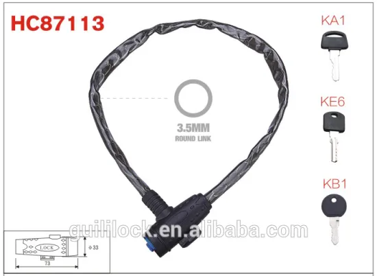 Good Bike Lock Chain HC87113