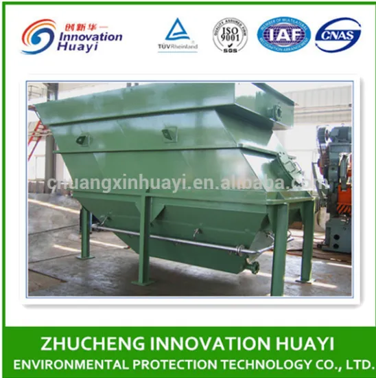 sedimentation tank for solid-liquid separator