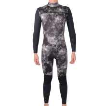 Traje de neopreno de camuflaje de cremallera de 3/2 mm de piel de 3/2 mm para surfear