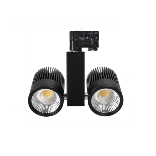 35W Black LED Spotlight para tiendas de ropa