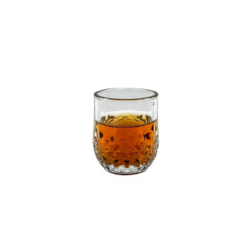 Wholesale High Quality Clear Glass Whiskey Glasses - New Design Round Shot Small Wine Cups