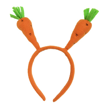 Easter carrot shape headband
