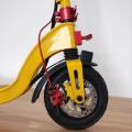 Custom Flodable Yellow Maple Electric Scooter Adult