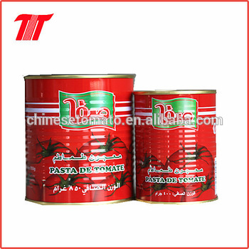 HALAL certificate tomato paste from Hebei