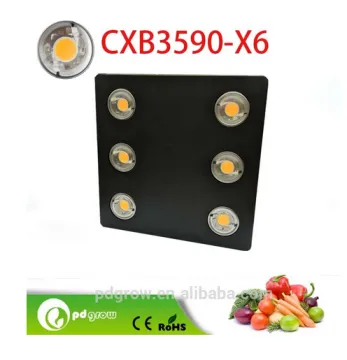600w COB CXB3590 led grow light 3500K CD Bin 80 CRI 36V led grow lamp