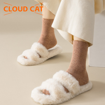 Șosete groase de lână pentru căldură de iarnă