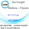 Shantou Port LCL Consolidation To Tijuana