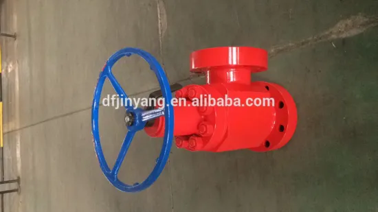 API 6a oil field equipment manual choke valve