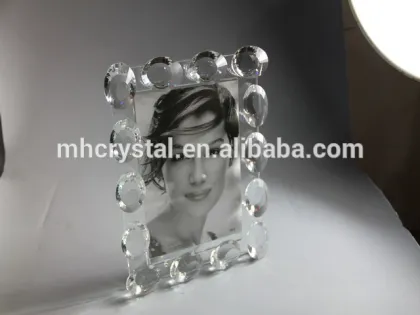 Glass crystal Photo Frame home decoration MH-QT0135
