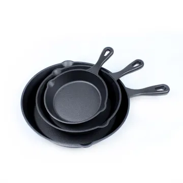 Nonstick Frying Grill Pan Carbon Steel Steak Cast Iron Skillet Non Stick Fry Pan