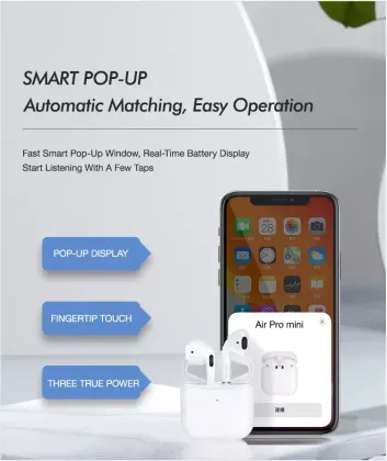 Bluetooth Wireless Earphone Airpods High Version For Apple