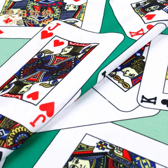 beautiful soft printed clothing polyester fabric