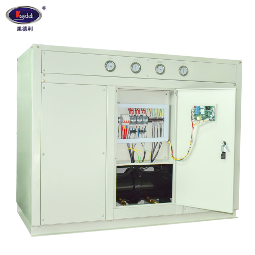 Water cooled low temperature chiller