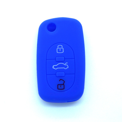 silicone rubber protective key cover for Audi