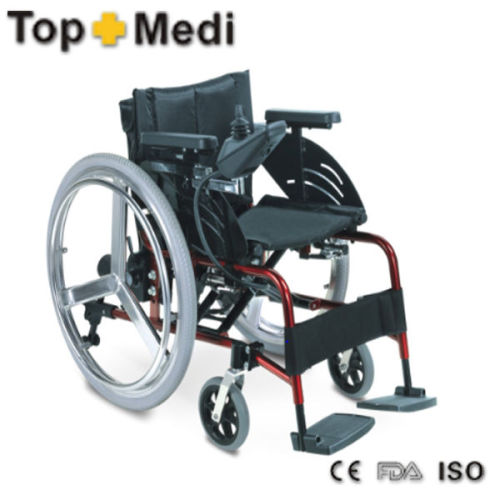 Manual Power Electric Wheelchair with lithium battery CE