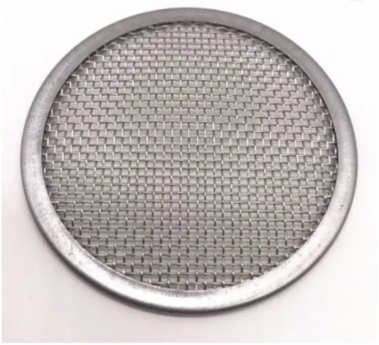 Diameter 57mm stainless steel single layer filter disc