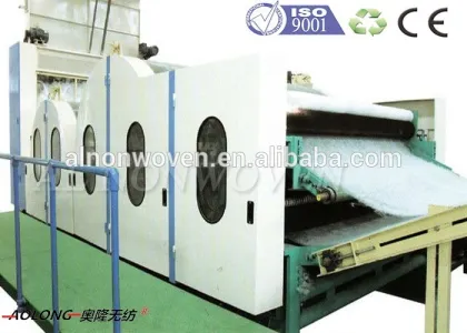 Carder Machine Fabricating AL Wool Felting Machine