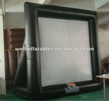 2012 inflatable big cinema screen/ outdoor inflatable screen for sale