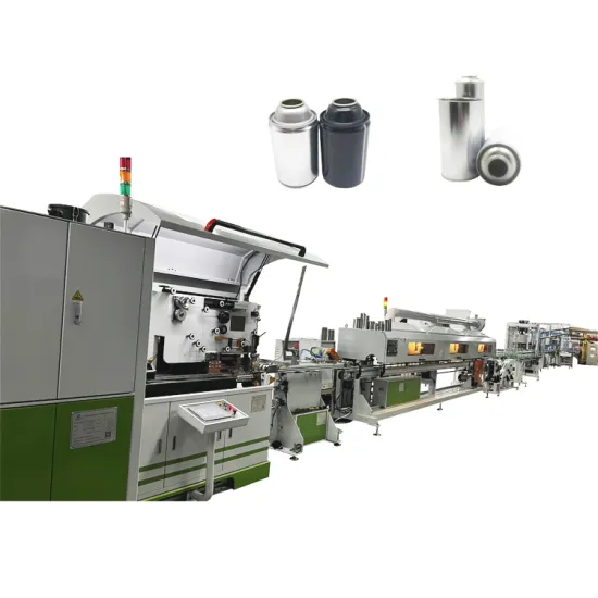Hot-Sale style aerosol can production line