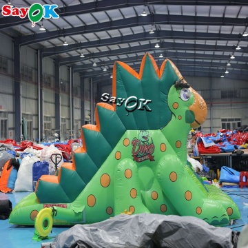 Inflatable Dinosaur Theme Kids Obstacle Course For Sale