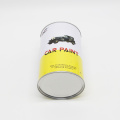 1L round lubricant tin can with plastic cap