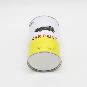 1L round lubricant tin can with plastic cap