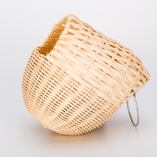 Percell äggformad XLarge Rattan Bird Nest