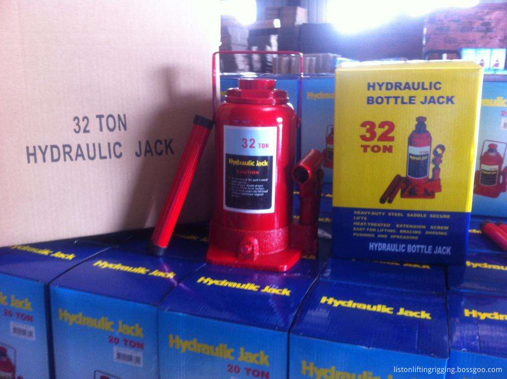 Standard bottle hydraulic jack