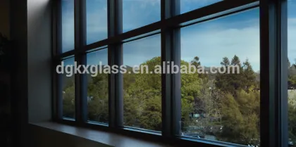 floor to ceiling glass windows aluminium fixed glass windows for hotels