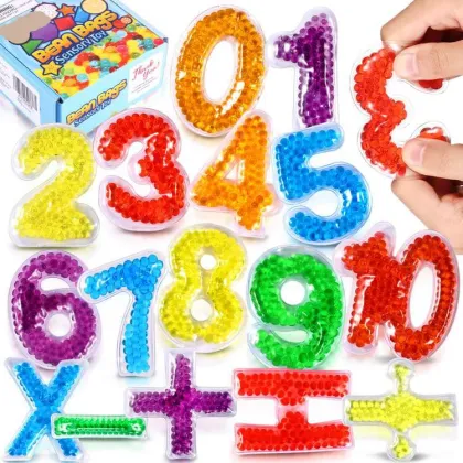 Factory Original Gel Bead Math Educational Toys: A Fun Maze Game for Kids Learning Numbers and Math Skills