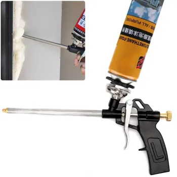 Manual PU Spray Foam Gun Heavy Duty Good Insulation DIY Professional Applicator Foam Gun