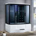 Shower Glass Doors Tub Acrylic Oblong Computer Control Steam Shower Room