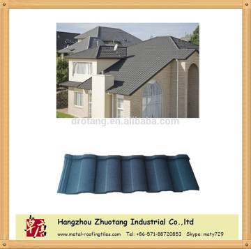 2015 Hot sale in Norway standard stone coated metal roof tile
