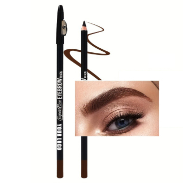 Wholesale Long-Lasting Waterproof Eyebrow Tinting Cream Pencil - Black & Sharpener