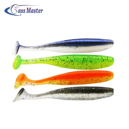 Bass Master Soft Bait Shad Silicone Shrimp Lure